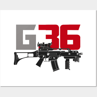 G36 Sub Machine Gun Posters and Art